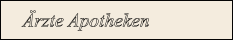 Ärzte Apotheken